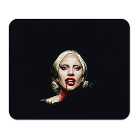 Коврик прямоугольный с принтом Леди Гага в Санкт-Петербурге, натуральный каучук | размер 230 х 185 мм; запечатка лицевой стороны | lady gaga | леди гага