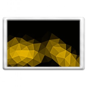 Магнит 45*70 с принтом Abstract yellow в Санкт-Петербурге, Пластик | Размер: 78*52 мм; Размер печати: 70*45 | Тематика изображения на принте: 