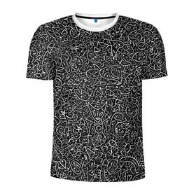 Мужская футболка 3D спортивная с принтом Die Antwoord. Рисунки в Санкт-Петербурге, 100% полиэстер с улучшенными характеристиками | приталенный силуэт, круглая горловина, широкие плечи, сужается к линии бедра | dia | ninja | rap | rave | yolandi | zef | африка | графити | чаппи | юар