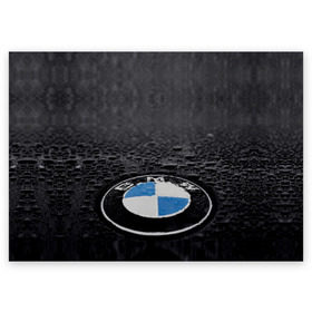 Поздравительная открытка с принтом BMW в Санкт-Петербурге, 100% бумага | плотность бумаги 280 г/м2, матовая, на обратной стороне линовка и место для марки
 | Тематика изображения на принте: bmw | x3 x4 x5 x6 x7 x8 | авто | автомобиль | блатная | бмв | бумер | бэха | иномарка | концерн | красивая | крутая | марка немецкая | машина | пацанский таз | прикольная | тачила | тачка