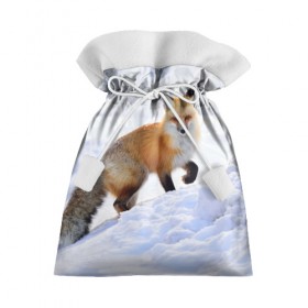 Подарочный 3D мешок с принтом Гора в Санкт-Петербурге, 100% полиэстер | Размер: 29*39 см | fox | red | лиса | лисенок | рыжая