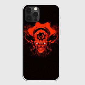 Чехол для iPhone 12 Pro с принтом Gears of War в Санкт-Петербурге, силикон | область печати: задняя сторона чехла, без боковых панелей | gears | skull | war | маркус | феникс | череп