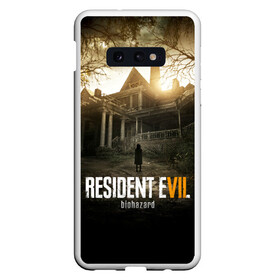 Чехол для Samsung S10E с принтом Resident Evil в Санкт-Петербурге, Силикон | Область печати: задняя сторона чехла, без боковых панелей | horror | jovovich | milla | zombie | вирус | зло | зомби | йовович | милла | обитель | ужас