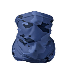 Бандана-труба 3D с принтом Камуфляж ночь! в Санкт-Петербурге, 100% полиэстер, ткань с особыми свойствами — Activecool | плотность 150‒180 г/м2; хорошо тянется, но сохраняет форму | армейский | синий | темный