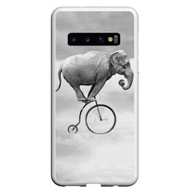 Чехол для Samsung Galaxy S10 с принтом Hipster Bike в Санкт-Петербурге, Силикон | Область печати: задняя сторона чехла, без боковых панелей | Тематика изображения на принте: elephant | hipster | индия | йога | слон | хипстер