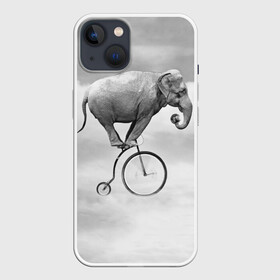 Чехол для iPhone 13 с принтом Hipster Bike в Санкт-Петербурге,  |  | elephant | hipster | индия | йога | слон | хипстер