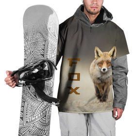 Накидка на куртку 3D с принтом Рыжий лис (fox) в Санкт-Петербурге, 100% полиэстер |  | Тематика изображения на принте: fox | животное | зверь | красивая | лес | лис | лиса | лисенок | лисица | лисичка | мех | патрикеевна | песец | плутовка | прикольная | природа | рыжая | рыжий цвет | сказка | хвост | хитрая | хищник