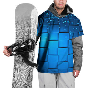 Накидка на куртку 3D с принтом Волшебные кубики в Санкт-Петербурге, 100% полиэстер |  | Тематика изображения на принте: 3d | грань | краски | кубик | кубики | линии | мозаика | прикольные | разноцветные | ребро | текстура | тени | узор