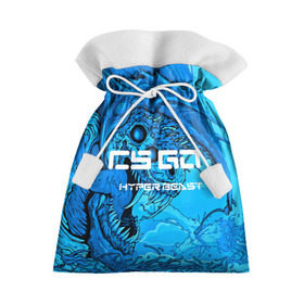 Подарочный 3D мешок с принтом CS GO:Hyper beast(cold style) в Санкт-Петербурге, 100% полиэстер | Размер: 29*39 см | hyper beast | кс го | скоростной зверь