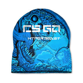 Шапка 3D с принтом CS GO:Hyper beast(cold style) в Санкт-Петербурге, 100% полиэстер | универсальный размер, печать по всей поверхности изделия | hyper beast | кс го | скоростной зверь