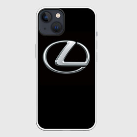 Чехол для iPhone 13 с принтом Lexus в Санкт-Петербурге,  |  | Тематика изображения на принте: brand | car | japan | lexus | logo | toyota motor | автомобиль | лексус | логотип | марка | япония