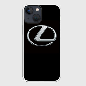 Чехол для iPhone 13 mini с принтом Lexus в Санкт-Петербурге,  |  | Тематика изображения на принте: brand | car | japan | lexus | logo | toyota motor | автомобиль | лексус | логотип | марка | япония