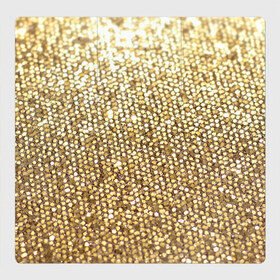 Магнитный плакат 3Х3 с принтом Золото в Санкт-Петербурге, Полимерный материал с магнитным слоем | 9 деталей размером 9*9 см | пайетки | текстура | чешуя