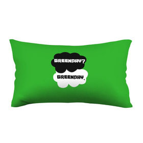 Подушка 3D антистресс с принтом Green day в Санкт-Петербурге, наволочка — 100% полиэстер, наполнитель — вспененный полистирол | состоит из подушки и наволочки на молнии | green day | грин дей | зеленый день