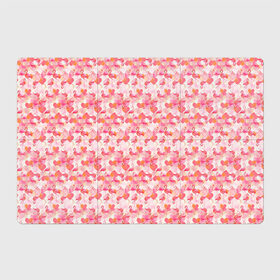 Магнитный плакат 3Х2 с принтом Розовый фламинго в Санкт-Петербурге, Полимерный материал с магнитным слоем | 6 деталей размером 9*9 см | камуфляж | паттерн | птицы | розовый