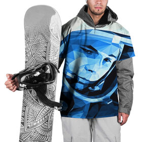 Накидка на куртку 3D с принтом Гагарин в Санкт-Петербурге, 100% полиэстер |  | 3d | арт | гагарин | другие | космонавт | космонавтики | космос | полигоны | прикольные | текстуры | яркие