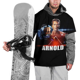 Накидка на куртку 3D с принтом Arnold в Санкт-Петербурге, 100% полиэстер |  | arnold schwarzenegger | cinema | movie | актёр | арнольд шварценеггер | блокбастер | боевик | звезда | кино | киногерой