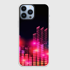 Чехол для iPhone 13 Pro Max с принтом Equalizer light в Санкт-Петербурге,  |  | color | colour | glim | glow | light | lights | shine | world