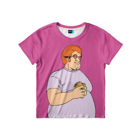 Детская футболка 3D с принтом Табби в Санкт-Петербурге, 100% гипоаллергенный полиэфир | прямой крой, круглый вырез горловины, длина до линии бедер, чуть спущенное плечо, ткань немного тянется | Тематика изображения на принте: grand theft auto | gta | vice city | вайс сити | гта