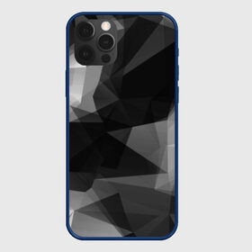 Чехол для iPhone 12 Pro с принтом Camo - Black & White (Чёрно-белый камуфляж) в Санкт-Петербурге, силикон | область печати: задняя сторона чехла, без боковых панелей | Тематика изображения на принте: 0x000000123 | camo | камуфляж | чёрно белый