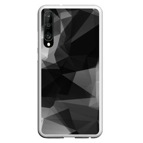 Чехол для Honor P30 с принтом Camo - Black & White (Чёрно-белый камуфляж) в Санкт-Петербурге, Силикон | Область печати: задняя сторона чехла, без боковых панелей | Тематика изображения на принте: 0x000000123 | camo | камуфляж | чёрно белый