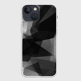 Чехол для iPhone 13 mini с принтом Camo   Black  White (Чёрно белый камуфляж) в Санкт-Петербурге,  |  | Тематика изображения на принте: 0x000000123 | camo | камуфляж | чёрно белый