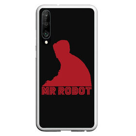Чехол для Honor P30 с принтом Mr Robot в Санкт-Петербурге, Силикон | Область печати: задняя сторона чехла, без боковых панелей | mister | robot | мистер робот