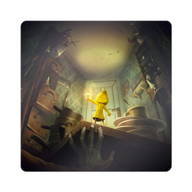 Магнит виниловый Квадрат с принтом Little Nightmares в Санкт-Петербурге, полимерный материал с магнитным слоем | размер 9*9 см, закругленные углы | little nightmares