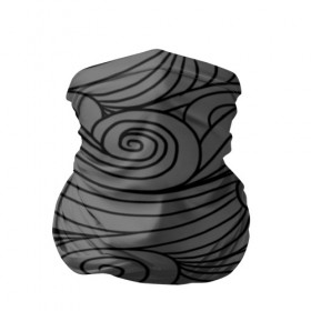 Бандана-труба 3D с принтом Gray pattern в Санкт-Петербурге, 100% полиэстер, ткань с особыми свойствами — Activecool | плотность 150‒180 г/м2; хорошо тянется, но сохраняет форму | Тематика изображения на принте: 