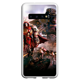 Чехол для Samsung Galaxy S10 с принтом WH40k Angelos в Санкт-Петербурге, Силикон | Область печати: задняя сторона чехла, без боковых панелей | dawn | eldar | war | warhammer | wh | wh40k | вархаммер | ваха | эльдар | эльдары