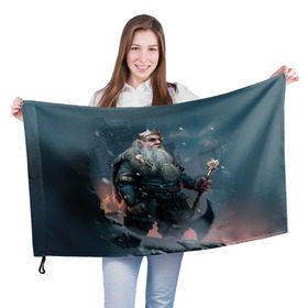 Флаг 3D с принтом Witcher gwent 7 в Санкт-Петербурге, 100% полиэстер | плотность ткани — 95 г/м2, размер — 67 х 109 см. Принт наносится с одной стороны | gwent | witcher | ведьмак | гвинт | геральт | гном | краснолюд
