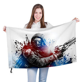 Флаг 3D с принтом Destiny 5 в Санкт-Петербурге, 100% полиэстер | плотность ткани — 95 г/м2, размер — 67 х 109 см. Принт наносится с одной стороны | destiny | дестени | дэстэни | космос