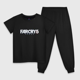 Детская пижама хлопок с принтом Far Cry 5 в Санкт-Петербурге, 100% хлопок |  брюки и футболка прямого кроя, без карманов, на брюках мягкая резинка на поясе и по низу штанин
 | 