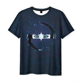 Мужская футболка 3D с принтом Evanescence 4 в Санкт-Петербурге, 100% полиэфир | прямой крой, круглый вырез горловины, длина до линии бедер | evanescence | fallen | the open door | джен маджура | иванесенс | тим маккорд | трой маклоухорн | уилл хант | эванесенс | эми ли