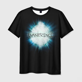 Мужская футболка 3D с принтом Evanescence 7 в Санкт-Петербурге, 100% полиэфир | прямой крой, круглый вырез горловины, длина до линии бедер | evanescence | fallen | the open door | джен маджура | иванесенс | тим маккорд | трой маклоухорн | уилл хант | эванесенс | эми ли