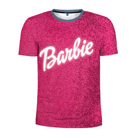 Мужская футболка 3D спортивная с принтом Барби 7 в Санкт-Петербурге, 100% полиэстер с улучшенными характеристиками | приталенный силуэт, круглая горловина, широкие плечи, сужается к линии бедра | barbie | барби | девочка | девушка | кукла
