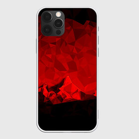 Чехол для iPhone 12 Pro Max с принтом crystal abstract в Санкт-Петербурге, Силикон |  | abstract | gray | lowpoly | polygon | triangle | абстракция | геометрия | полигоны | треугольники