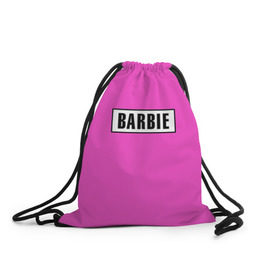 Рюкзак-мешок 3D с принтом Barbie в Санкт-Петербурге, 100% полиэстер | плотность ткани — 200 г/м2, размер — 35 х 45 см; лямки — толстые шнурки, застежка на шнуровке, без карманов и подкладки | badgirl | barbie | beach party | beaches | bride | crew | girl | girlfriends | henparty | pink | power | princess | real girls | superbride | team | девичник | для влюбленных | для подруг | замуж | море | невеста | отдых | пляж | пляжная вечеринка | подру