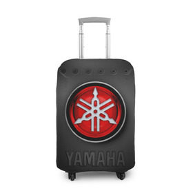 Чехол для чемодана 3D с принтом Yamaha в Санкт-Петербурге, 86% полиэфир, 14% спандекс | двустороннее нанесение принта, прорези для ручек и колес | beautiful | brand | car | girl | japanese | logo | motorcycle | mountains | nature | sign | sports | white | yamaha | автомобиль | знак | логотип | марка | мотоцикл | ямаха | японская