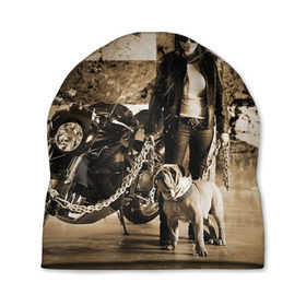 Шапка 3D с принтом Bulldog Yamaha в Санкт-Петербурге, 100% полиэстер | универсальный размер, печать по всей поверхности изделия | brand | bulldog yamaha bt1100 bulldog | car | chain | dog | english | flag | girl | japanese | logo | motorcycle | sign | yamaha | автомобиль | английский | девушка | знак | логотип | марка | мотоцикл | собака | флаг | цепи | ямаха | японская