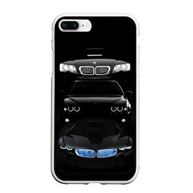 Чехол для iPhone 7Plus/8 Plus матовый с принтом BMW в Санкт-Петербурге, Силикон | Область печати: задняя сторона чехла, без боковых панелей | bmw | авто | бмв | магина | марка