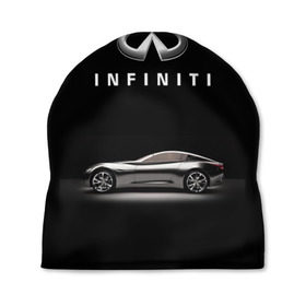 Шапка 3D с принтом Infiniti в Санкт-Петербурге, 100% полиэстер | универсальный размер, печать по всей поверхности изделия | авто | инфинити | марка | машина