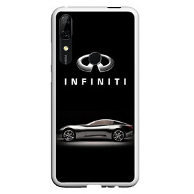 Чехол для Honor P Smart Z с принтом Infiniti в Санкт-Петербурге, Силикон | Область печати: задняя сторона чехла, без боковых панелей | Тематика изображения на принте: авто | инфинити | марка | машина