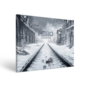 Холст прямоугольный с принтом METRO: Exodus в Санкт-Петербурге, 100% ПВХ |  | horror | metro | metro 2033 | redux | игра | метро | хоррор