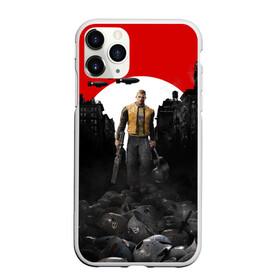 Чехол для iPhone 11 Pro матовый с принтом Wolfenstein 2 The New Colossu в Санкт-Петербурге, Силикон |  | wolfenstein | война | вольфенштайн