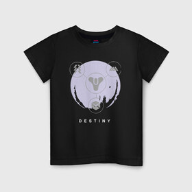Детская футболка хлопок с принтом Planet в Санкт-Петербурге, 100% хлопок | круглый вырез горловины, полуприлегающий силуэт, длина до линии бедер | destiny | destiny 2 | дестени | космос