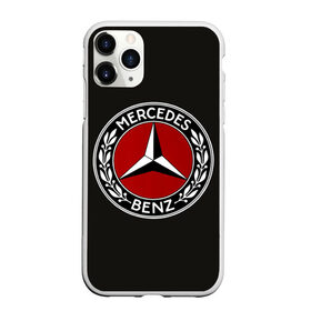 Чехол для iPhone 11 Pro матовый с принтом Mercedes-Benz в Санкт-Петербурге, Силикон |  | car | germany | logo | make | mercedes benz | автомобиль | германия | логотип | марка | мерседес бенц