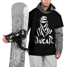 Накидка на куртку 3D с принтом Dakar в Санкт-Петербурге, 100% полиэстер |  | dakar | desert | logo | race | rally | sign | гонки | дакар | знак | логотип | пустыня | ралли