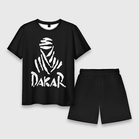 Мужской костюм с шортами 3D с принтом Dakar в Санкт-Петербурге,  |  | dakar | desert | logo | race | rally | sign | гонки | дакар | знак | логотип | пустыня | ралли