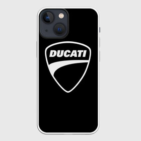 Чехол для iPhone 13 mini с принтом Ducati в Санкт-Петербурге,  |  | Тематика изображения на принте: авто | дукати | марка | машина